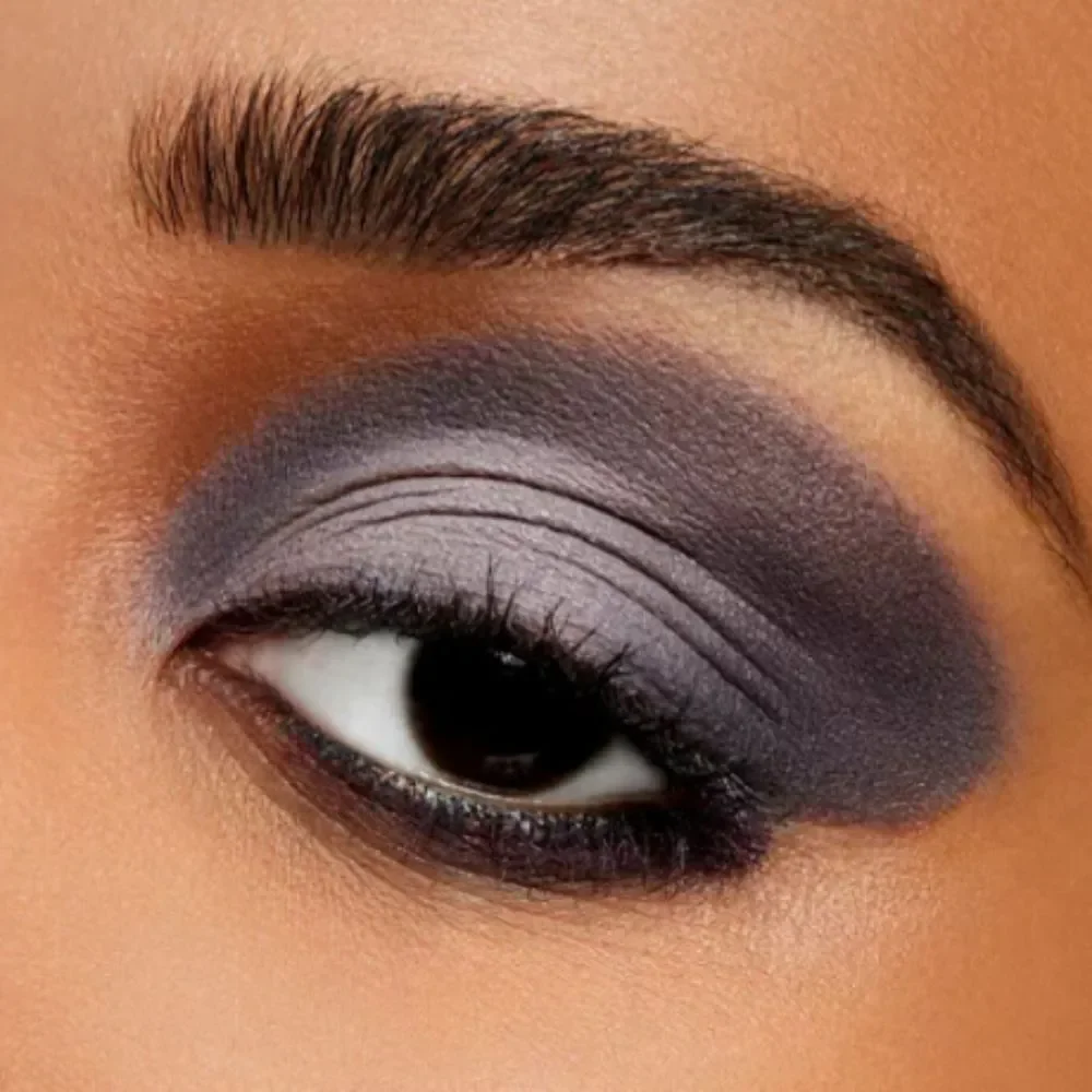 MAC Satin Finish Eyeshadow in Scene - Cool Toned Purple W Grey Undertone - NEW